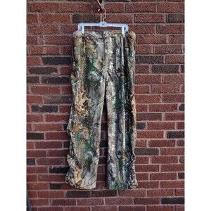Mount'n Prairie Mens Camo Realtree Extra Wind stop Mesh Lined Size Large Hunting